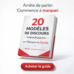 20 modèles de discours stratégiques pour marquer les esprits