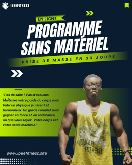 PRISE DE MASSE SANS MATÉRIEL