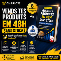 VENDS TES PRODUITS EN 48H SANS STOCK