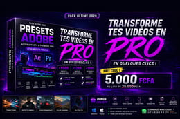 PACK ULTIME PRESETS ADOBE CINÉMA & VIRAL EDITION 2026