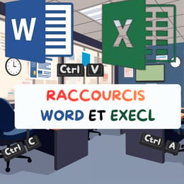 Les raccourcis Word - Excel - Ms Project les plus utiles