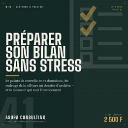 Check-list : Préparer son bilan comptable sans stress