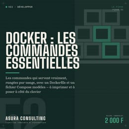 Cheat Sheet : Commandes Docker (PDF imprimable)