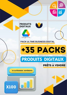 +35 PACKSPRODUITS DIGITAUX