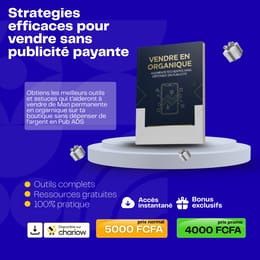 Guide compet pour vendre tes produits sans publicité : ORGANIQUE