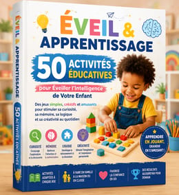 ÉVEIL & APPRENTISSAGE 50 ACTIVITÉS ÉDUCATIVES pour Éveiller l'Intelligence de Votre Enfant