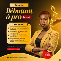 Deviens un graphiste pro en 1mois.