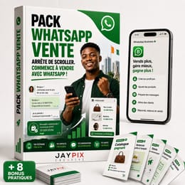 Arrête de scroller. Commence à vendre avec WhatsApp !