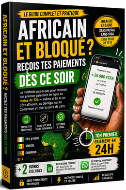 CASH DEPUIS L’AFRIQUE — LE GUIDE QUI TE PERMET D’ENCAISSER TES PREMIERS PAIEMENTS
