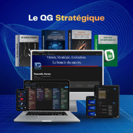 QG Stratégique : le système de création de contenu qui transforme vos idées en publications.