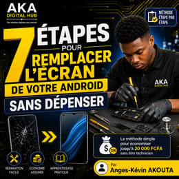 7 étapes pour remplacer l'écran de votre android sans dépenser