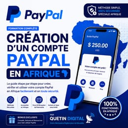 Formation sur la création d'un compte PayPal en Afrique
