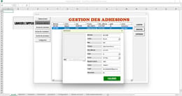 Suivi complet des Membres & Cotisations avec Excel VBA – Application