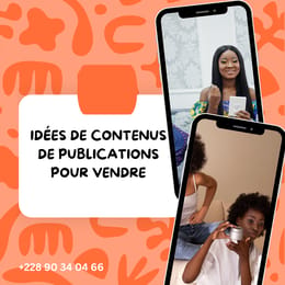 Idées de contenu pour vendre