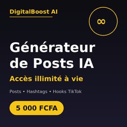 Accès illimité — Générateur de Posts