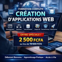 Formation sur la création d'application web