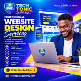 Professional Website Design Package – Free Domain, Hosting & SSL Included