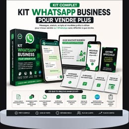 KIT WHATSAPP BUSINESS POUR VENDRE PLUS