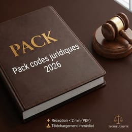 Pack Codes Juridiques 2026 - Côte d'Ivoire