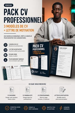 modèles de CV professionnels