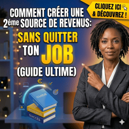 Comment créer une 2éme source de revenus: SANS QUITTER TON JOB (GUIDE ULTIME)