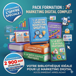 Pack Marketing Digital Ultime – Livres & Ressources pour Maîtriser le Digital