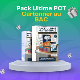 Pack Ultime PCT Terminale – Cours, Annales, Épreuves & Corrigés BAC