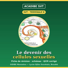 Fiche de révision SVT — Le devenir des cellules sexuelles (Terminale D)