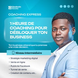 Fast Coaching d'une heure pour débloquer ton business aujourd'hui