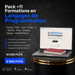 Pack d'accès à la Bibliothèque du Développeur Backend