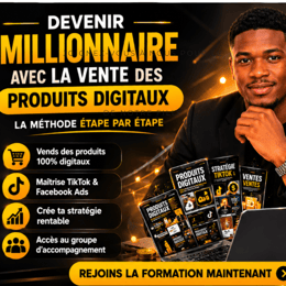 ACCOMPAGNEMENT EN VENTE DES PRODUITS DIGITAUX