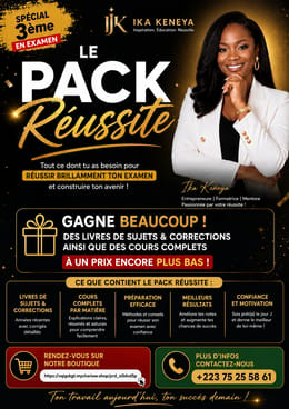 PACK RÉUSSITE