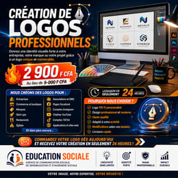 CRÉATION DE LOGOS PROFESSIONNELS