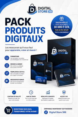 LE PACK ULTIME DIGITAL STORE 366