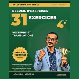 31 EXERCICES + CORRIGÉS — Vecteurs et translations (4e, 27 pages)
