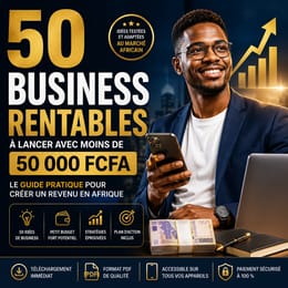 50 Business Rentables à Lancer Avec Moins de 50 000 FCFA –