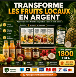 FRUITS TROPICAUX PRO: Le guide pour transformer et vendre vos fruits locaux
