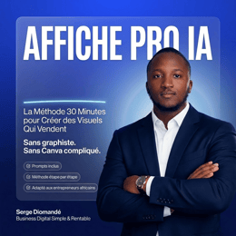 Affiche Pro en 30 Min : Crée des Visuels qui Font Acheter avec l’IA (Sans Graphiste)