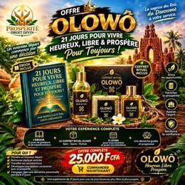 🌿 OLOWÔ — 21 JOURS POUR VIVRE HEUREUX, LIBRE & PROSPÈRE