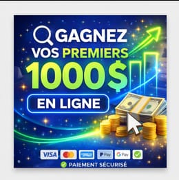 Générer ton premier revenu en ligne sur internet