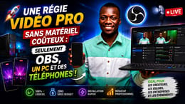 2 🚀 Une régie vidéo PRO sans matériel coûteux : seulement OBS, un PC et des téléphones ! Niveau Pro