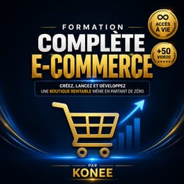 Apprenez l'E-commerce et Générez Vos Premiers Revenus en Ligne