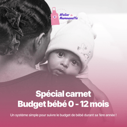 Spécial carnet Budget bébé 0 - 12 mois