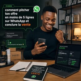 Pitch WhatsApp : Présente ton offre en 5 lignes pour mieux convaincre tes prospects.
