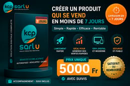 Créer un Produit Numérique Rentable en 7 Jours