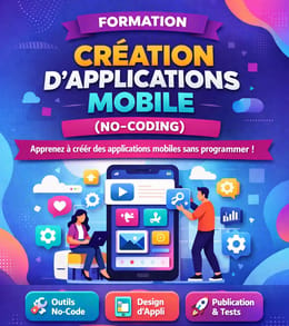 CRÉATION DES APPLICATIONS MOBILES NO-CODING ( Sans ligne des codes)