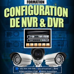 CONFIGURATION DE NVR et DVR (CCTV)