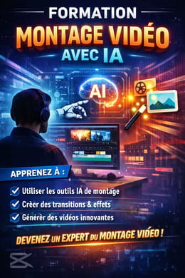 FORMATION SUR LE MONTAGE VIDÉO AVEC INTELLIGENCE ARTIFICIELLE