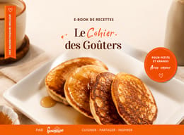 Le cahier des goûters