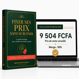 Calculateur de Prix de Vente — Ne vends plus à perte (Guide 21p + Excel + Fiches)